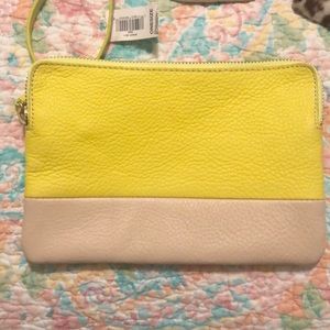 Not used genuine leather wristlet.